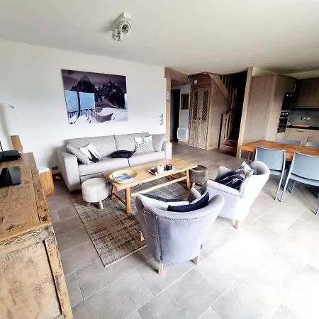 Duplex 8 Pers Avec Piscine Et Parking, Les Saisies - Fr-1-293-370