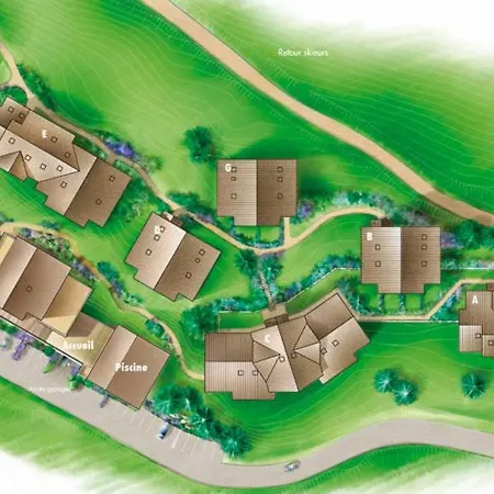 Duplex 8 Pers Avec Piscine Et Parking, Les Saisies - Fr-1-293-370